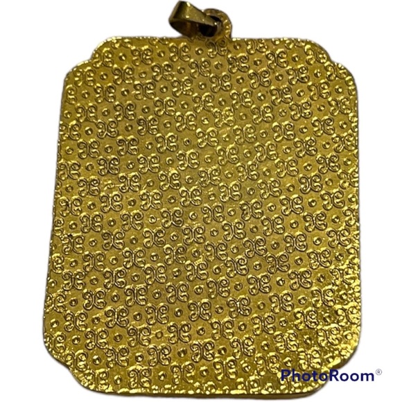 Chinese Cloisonne Pendant Necklace Sun Shangxiang The Deft Deadly Woman Warrior - Picture 4 of 4